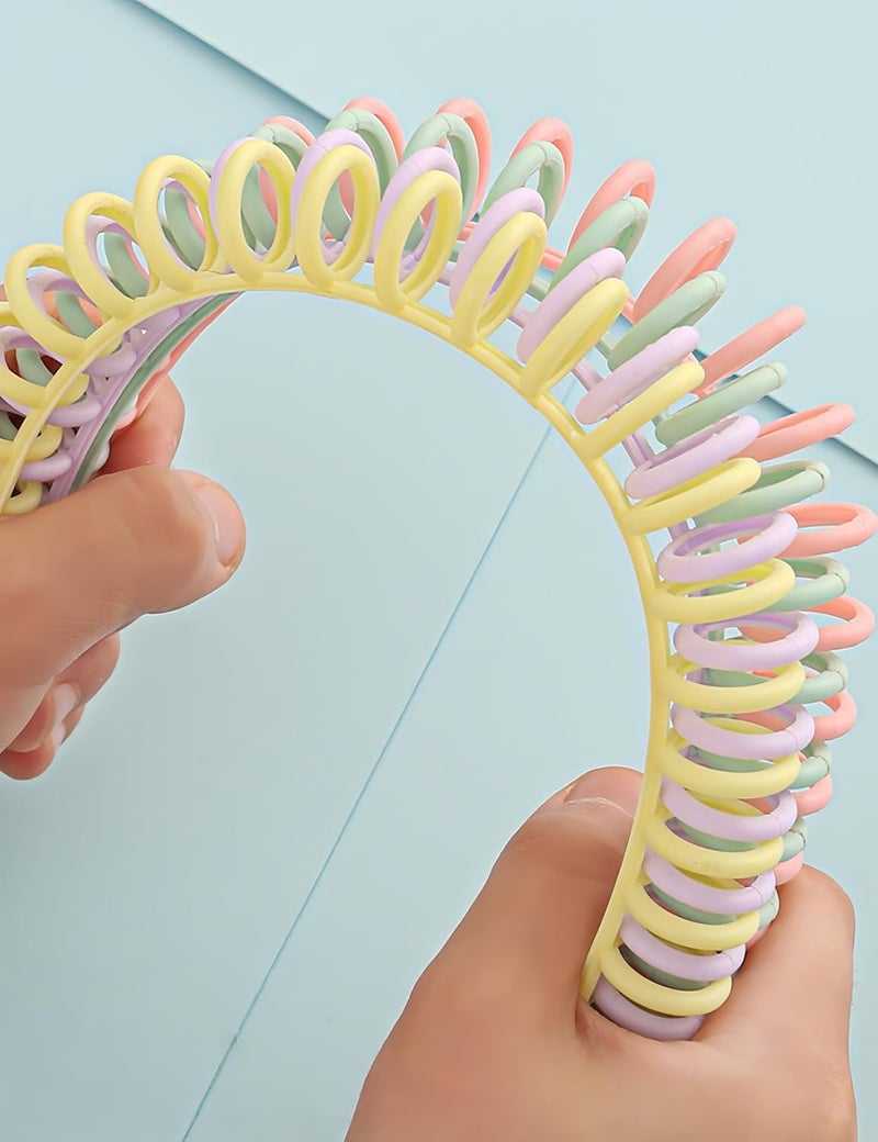 bepisof 10Pack 0.3Inch Plastic 30 Ring Durable Binding Combs,Multicolor Binding Spines Easy to Use Plastic Binding Coils for Document Organization/Office Workers-20-25Sheet Capacity - Image 5